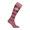 Calcetines tipo polo Argyle HV - Malva