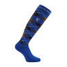 Calcetines tipo polo Argyle HV - Azul / blanco