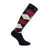Calcetines tipo polo Argyle HV - Marino / roja / sable