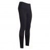 Leggings de equitación Euro-Star Breez FullGrip - Negro plata
