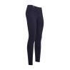 Leggings de equitación para niños Euro-Star Breez FullGrip - Azul marino
