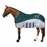 Cubre caballo antimoscas e impermeable Imperial Riding Super-dry - Verde bosque
