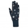 Guantes de estrella elegante de equitación imperial - Azul marino