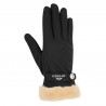 Guantes HV Polo Granate - Negro