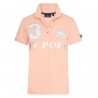 Polo Favouritas EQ HV - M.naranja jaspeado
