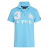 Polo Favouritas EQ HV - Aqua azul