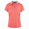 Polo Tech HV de favoritos - Coral brillante