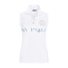 Polo sin mangas Favorites Palms HV Polo - Blanco