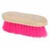 Cepillo de nylon duro Imperial Riding Dandy con dorso de madera barnizada - Rosa