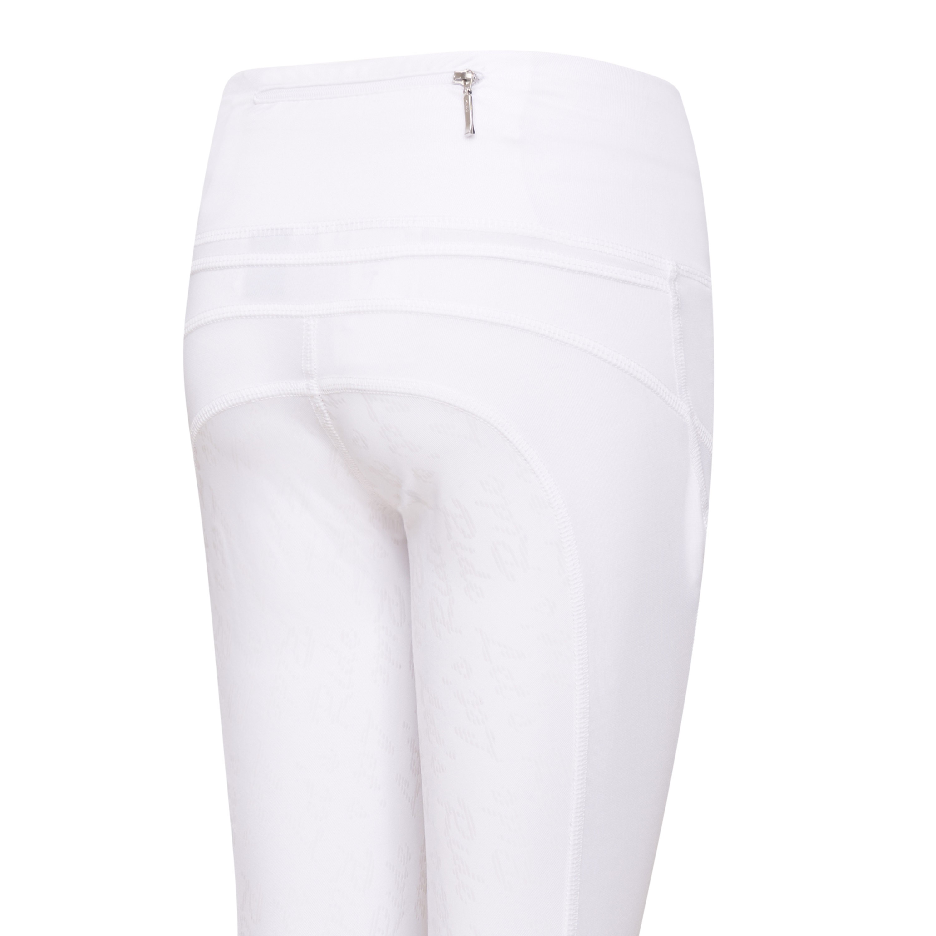 Leggings de equitación para niños Euro-Star Dietse FullGrip Blanco
