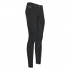 Pantalones de montar Euro-Star Indigo Diamond Den. Agarre completo - Denim negro
