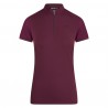 Top con media cremallera Valentina Euro-Star - Baya oscura