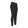 Euro-Star Maxima FullGrip Leggings de equitación para niños - Negro