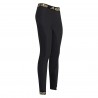 Leggings de equitación Euro-Star Athletic Fashion FullGrip - Negro