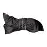 Abrigo impermeable para perros Back on Track - Negro