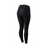 Pantalones de Montar Ligeros Elásticos con Refuerzo de Rodilla de Cuero para Mujer Angelina Horze - Negro