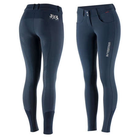 Pantalones de Montar con AsientoCompleto de Silicona para Mujer Meghan B Vertigo