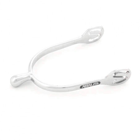 Espuelas Metalab de zinc con punta redonda