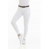 Pantalón EQUITHÈME Kendal con culera de silicona - Blanco