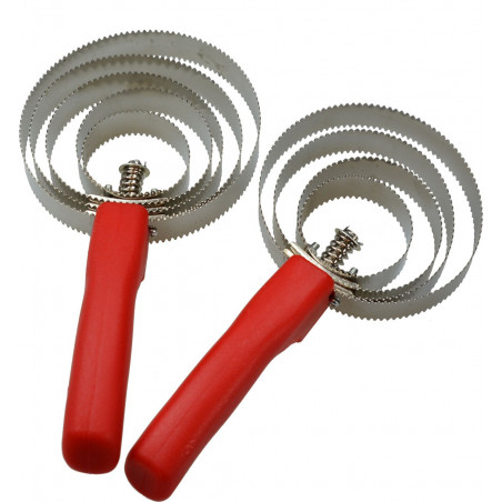 Almohaza metálica redonda