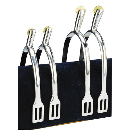 Espuelas Feeling de acero inoxidable con ruleta