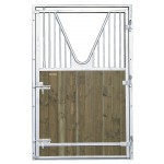 PUERTA DE BOX DE PINO DEL NORTE 1,37 M CON BISAGRA