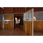 Fachada abatible de madera de abeto de Douglas / Cuello de cisne La Gée