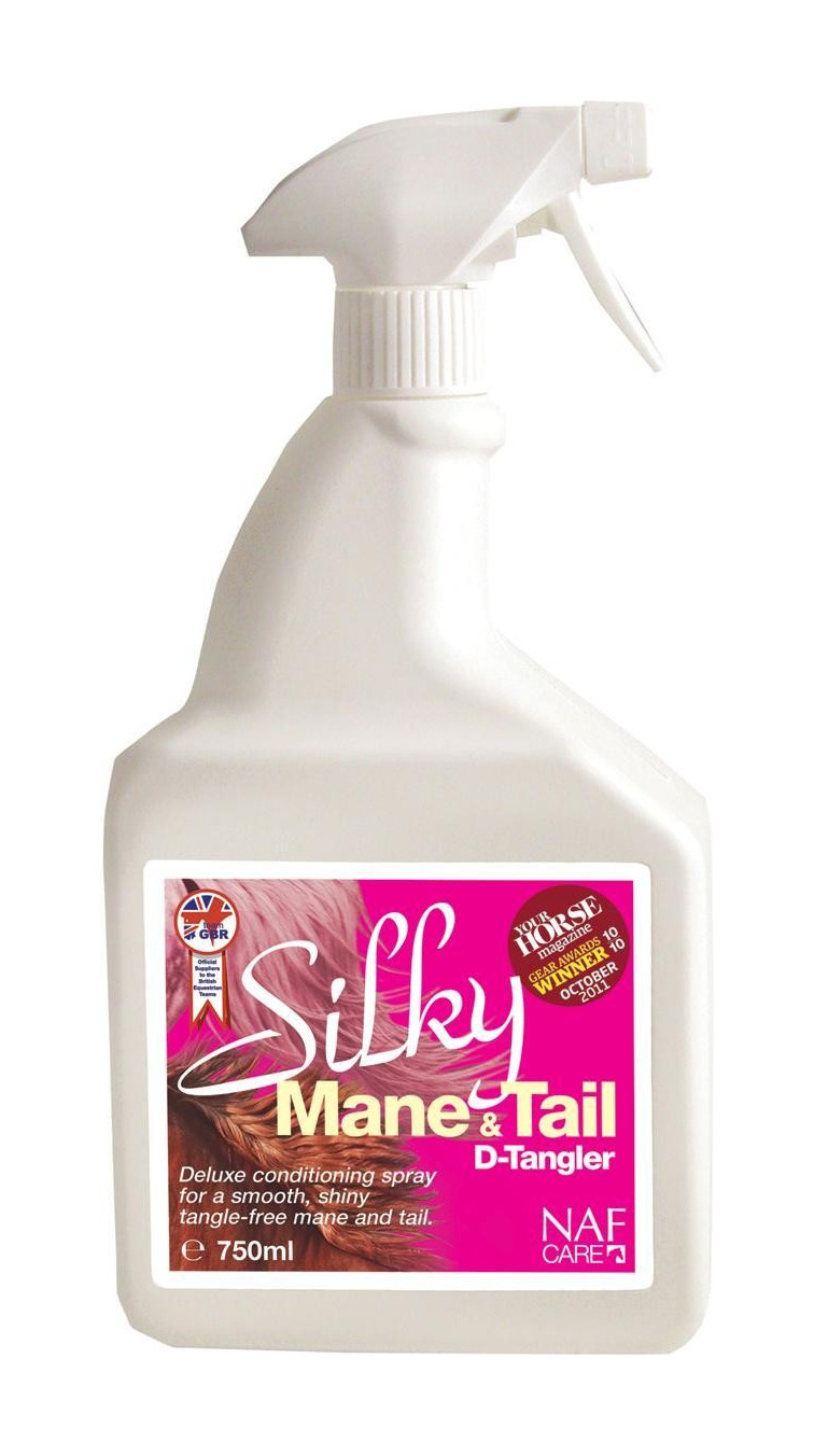 Desenredante equino Silky NAF para crin y cola