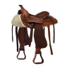Silla Prime Lakota con asiento de ante - Castaño