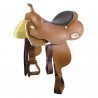 Silla western barrel racing Pool's 5010 - Coñac