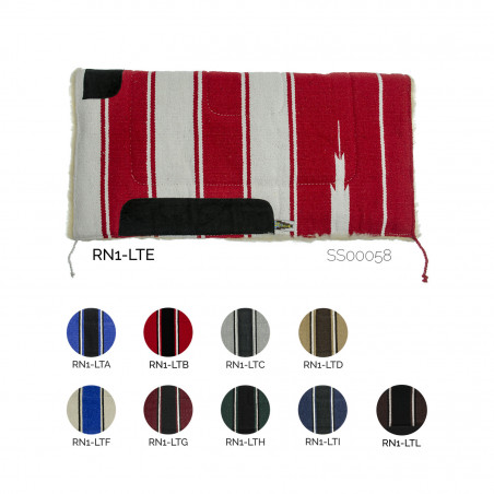 Manta de montar western Navajo Lakota clásica