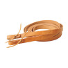Riendas Lakota de cuero 1,6 cm 2,2 m - Natural