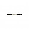 Gourmette doble de nailon Lakota - Negro