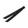Sanglón de nailon corto Lakota Off-billet para cincha western - Negro