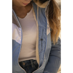 Chaqueta Penélope Lecciblock Azul ártico