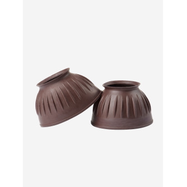 Campanas de goma acanaladas LeMieux Castaño Marrón