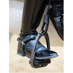 Estribos LeMieux Vector Close Contact Castaño Marrón