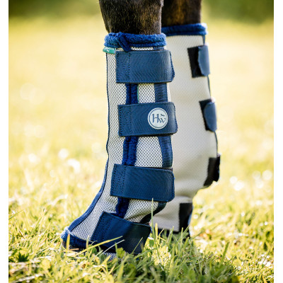 copy of Protectores anti moscas LeMieux Gladiator Mesh Plateado / azul