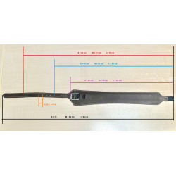 Étrivières monobranches Norton Confort Havana Étrivières monobranches Norton Confort Havana