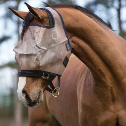 Máscara antimoscas Horseware Mio sin orejas Máscara antimoscas Horseware Mio sin orejas