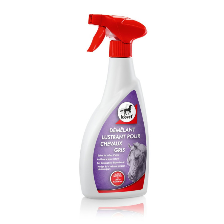 Spray desenredante Leovet caballos grises
