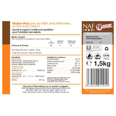 Biotine + NAF Biotine + NAF