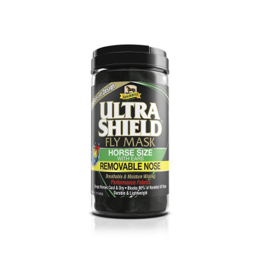 Máscara antimoscas con orejas y protector nasal Absorbine Ultrashield Máscara antimoscas con orejas y protector nasal Absorbine Ultrashield