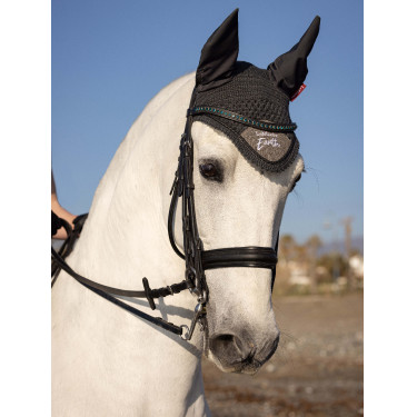 Cubreorejas anti-moscas LeMieux Earth Musgo Marrón