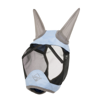 Máscara anti-moscas LeMieux Visor-Tek orejas Niebla