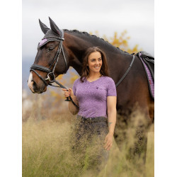 Camiseta LeMieux Earth Cardón Violeta Camiseta LeMieux Earth Cardón Violeta