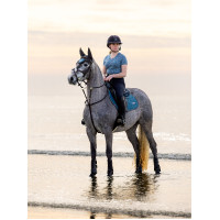 Silla de montar LeMieux Earth Close Contact Océano Azul