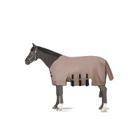 Manta antimoscas B Vertigo Delux con cuello desmontable y protección UV Galleta de jengibre Beige Manta antimoscas B Vertigo Delux con cuello desmontable y protección UV Galleta de jengibre Beige