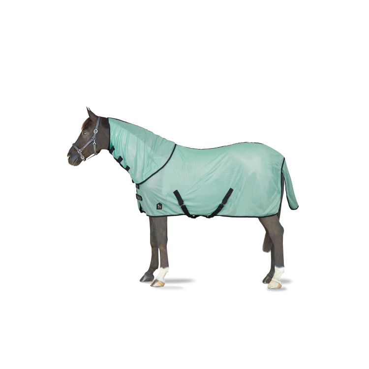 Cobertura antimoscas Horze Paso Fino con cuello desmontable y protección UV Cobertura antimoscas Horze Paso Fino con cuello desmontable y protección UV
