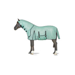 Cubre-moscas Horze Paso Fino con cuello incorporado y protección UV Cubre-moscas Horze Paso Fino con cuello incorporado y protección UV